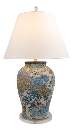 Scalamandre Maison by Port 68 Sea Of Trees Lamp