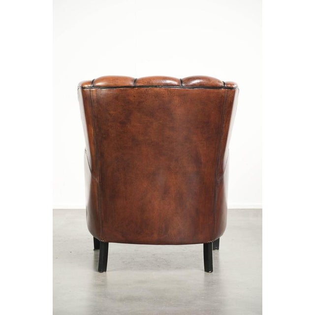 Club Chair in Sheepskin Leather For Sale - Image 4 of 15