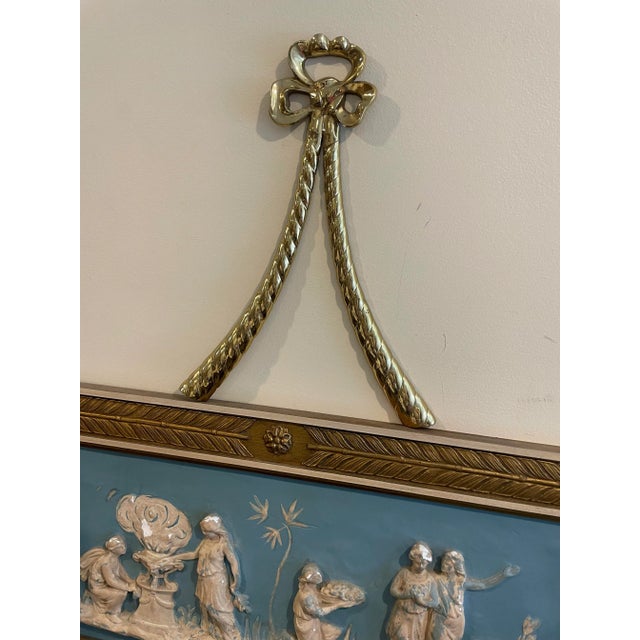 Brass Vintage Brass Bow Decorative Wall Accent For Sale - Image 8 of 9