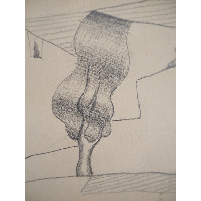 Léopold Survage, Cubist Landscape, Original Drawing For Sale - Image 4 of 6