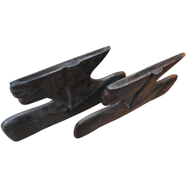 Modern Modern Sculptures by Louis Smeyers, 1920s, Set of 2 For Sale - Image 3 of 4