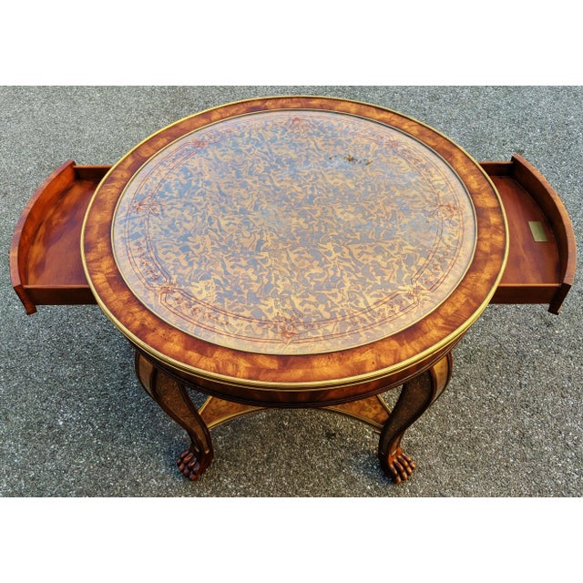 Theodore Alexander Eglomise Collection Center Table Chairish