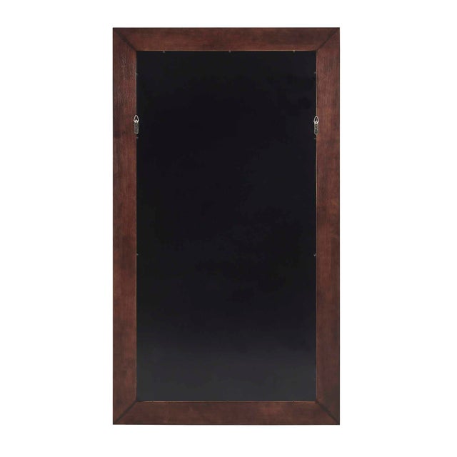 Wrinkle Wavy Wood Mirror For Sale In Chicago - Image 6 of 6