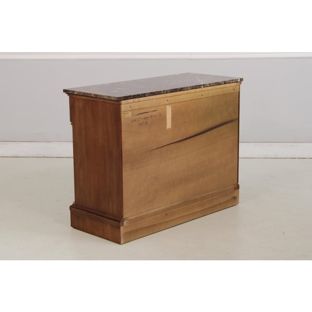 Henredon Natchez French Empire Marble Top Chest For Sale - Image 15 of 18