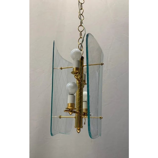 Hanging Lights in Murano Glass from Fontana Arte, 1960, Set of 2 For Sale - Image 6 of 8