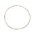 18k Yellow Gold & Sterling Silver Two Tone Choker Rolo Cable Link Chain Necklace For Sale - Image 4 of 7