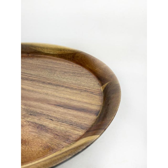 Wooden and Glass Pastry Tray by Zara Home, Set of 2 For Sale - Image 11 of 17
