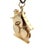 Contemporary Mid 20th Century Dangling 14k Yellow Gold House Charm Pendant For Sale - Image 3 of 5