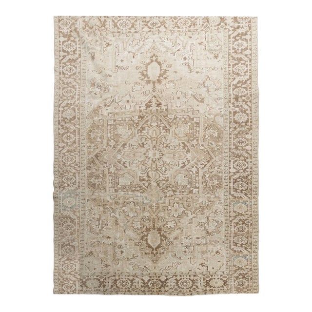 Vintage Circa 1940 Area Rug 8ft 4in X 11ft 4in For Sale