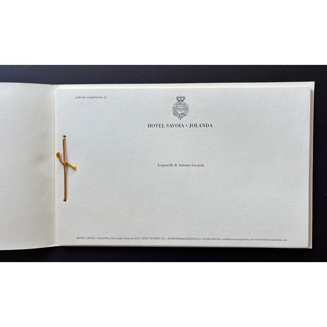 Mid-Century Modern Complete Portfolio of 14 Venetian Color MCM Prints by Antonio Lucardo Reproduction For Sale - Image 3 of 18