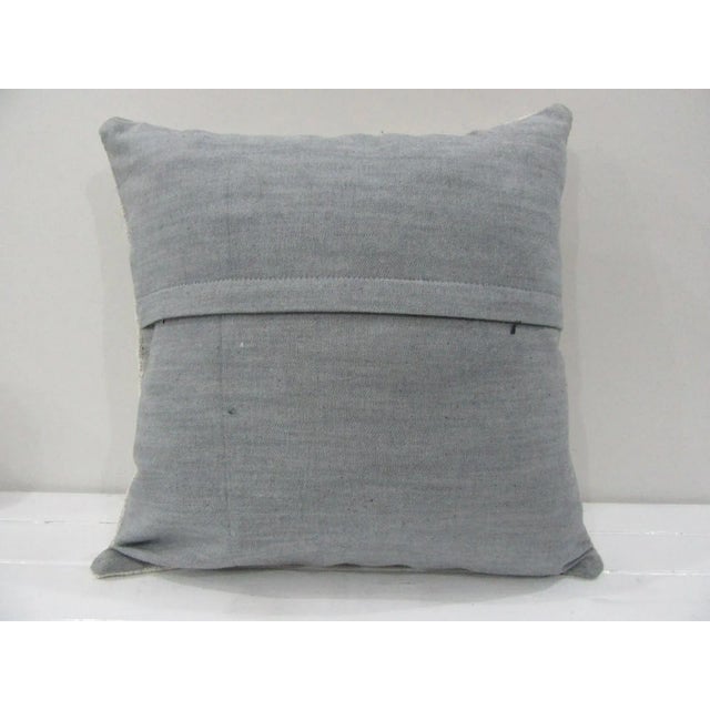 Contemporary Handmade Turkish Kilim Pillow Cover For Sale - Image 3 of 4