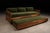 Brazilian Modern Two-in-One Rosewood Sofa & Daybed in Deep Olive Mohair, Celina For Sale In New York - Image 6 of 16