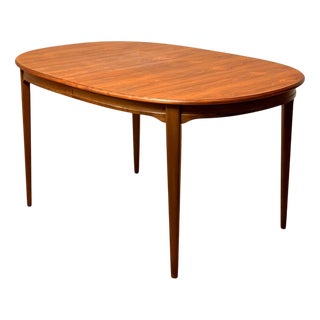 Swedish Oval Dining Table in Walnut by Svante Skogh For Sale