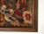 1940s Vintage Handmade Wall Decor Floral Needlepoint For Sale - Image 5 of 6