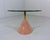 Pink Natural Stone & Glass Side Table, Italy, 1980s For Sale - Image 4 of 17