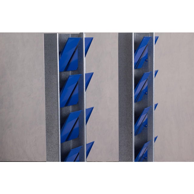 Vinatge Lehni Punk Shoe Rack by Hanspeter Weidmann, Switzerland, 1980s For Sale - Image 6 of 11