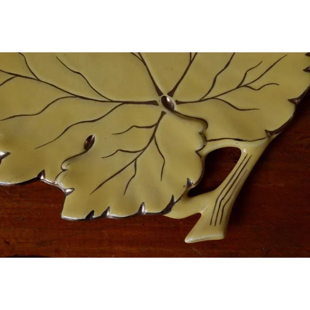 Large Yellow Ceramic Sheet For Sale - Image 9 of 11