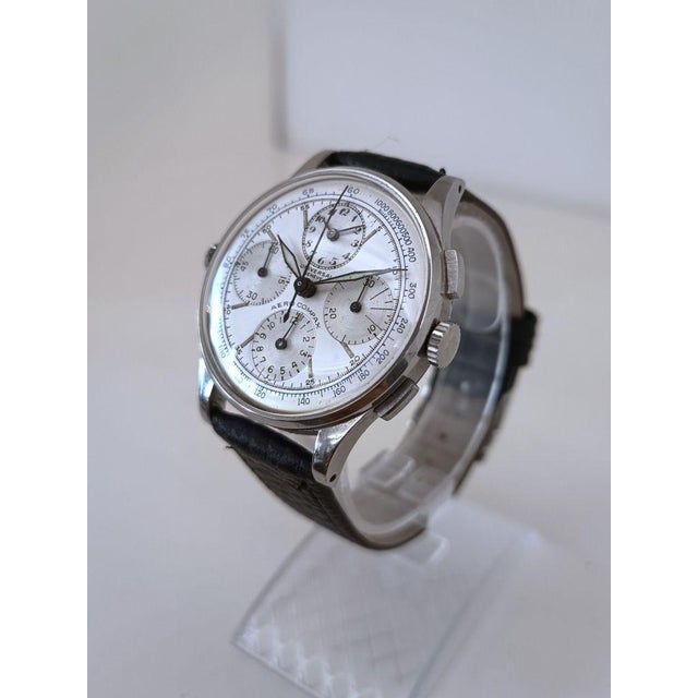 Vintage Universal Aero-Compax Watch, 1950s For Sale - Image 14 of 18
