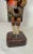 Wood Rare Antique Hand Made Carved Wood German Bagpiper Whistler Sculpture Statue For Sale - Image 7 of 12