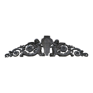 Late 20th Century Replica Iron Angel Frieze