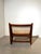 Wood Kangaroo Lounge Chair in Teak & Rattan For Sale - Image 7 of 8