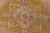 Squared Shape Antique Oushak Rug in Green, Marigold, Cream and Pink Color For Sale - Image 11 of 17