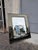 Gray Mirror with Crystal Steel Frame in the style of Fontana Arte, 1960s For Sale - Image 8 of 9