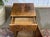 Mid 20th Century Art Deco English Bedside Table in Walnut, 1950s For Sale - Image 5 of 10