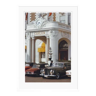 Carlton Hotel 1963 by Slim Aarons White Framed C-Print For Sale
