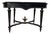 Napoleon III Entrance Desk in Blackened Wood For Sale