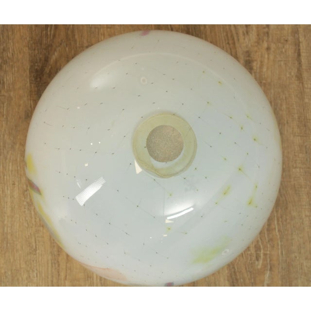 1984 Studio Art Glass Orb Sculpture or Vase by Robert Palusky For Sale - Image 9 of 12