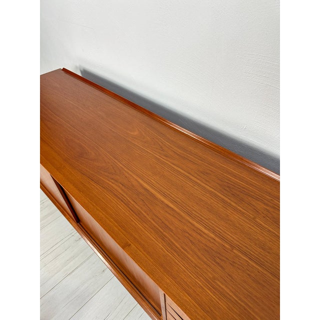 Vintage Mid-Century Danish Teak OS29 Sideboard by Arne Vodder for Sibast, 1960s For Sale - Image 12 of 16