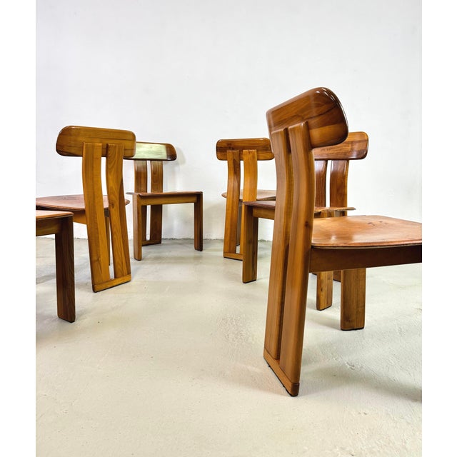 1970s Sapporo Chairs by Mario Marenco for Mobilgirgi, 1970s, Set of 6 For Sale - Image 5 of 8