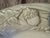 Vintage White Ceramic Embossed Serving Bowl by La Ceramica VBC For Sale - Image 9 of 12