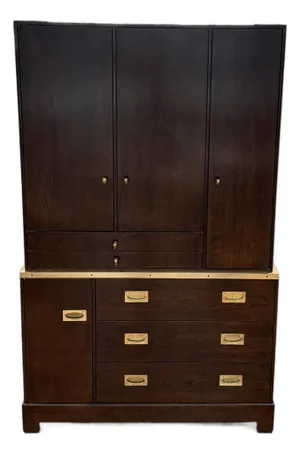 1970s Milo Baughman for Directional Custom Collection Campaign Gentleman’s Armoire