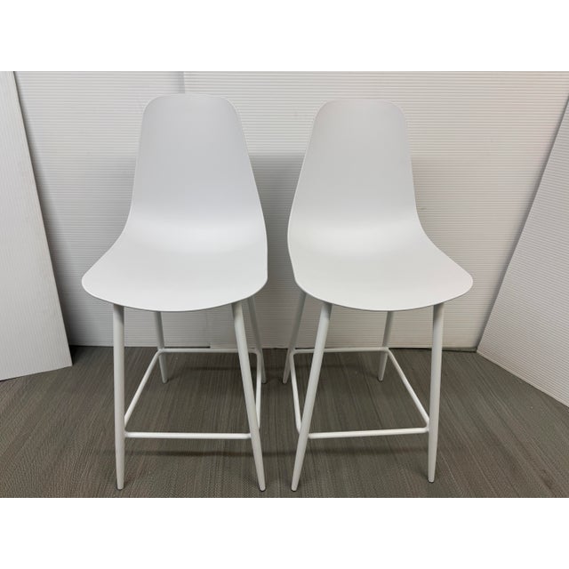 Design Plus Gallery presents a pair of Svelti Counter Stools from Article. These contemporary stools have molded Pure...