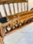Brown Vintage Bamboo Rattan Magazine Rack, 1970s For Sale - Image 8 of 16