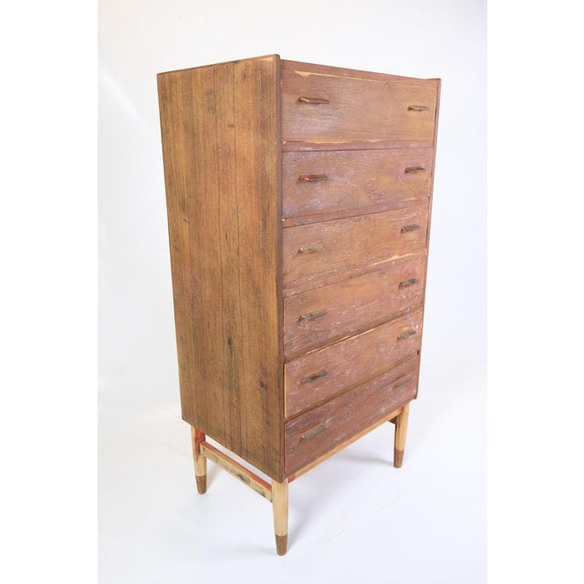 Poul Volther Commode in Teak with Oak Legs by Poul M. Volther for FDB, 1960s For Sale - Image 4 of 9