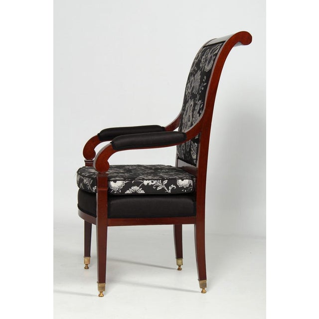 Wood Antique Armchair, Northern Germany, 1840s For Sale - Image 7 of 12