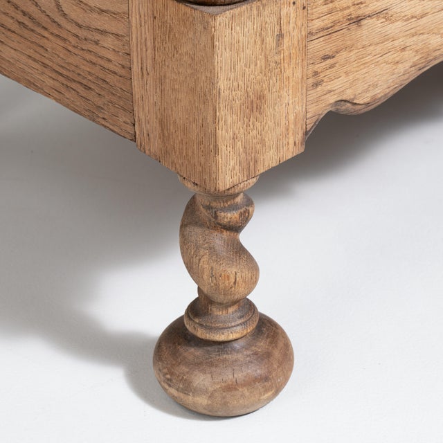 1900 - 1909 Eclectic Oak and Pine Chest of Drawers, Antique, France, Circa 1900 For Sale - Image 5 of 12