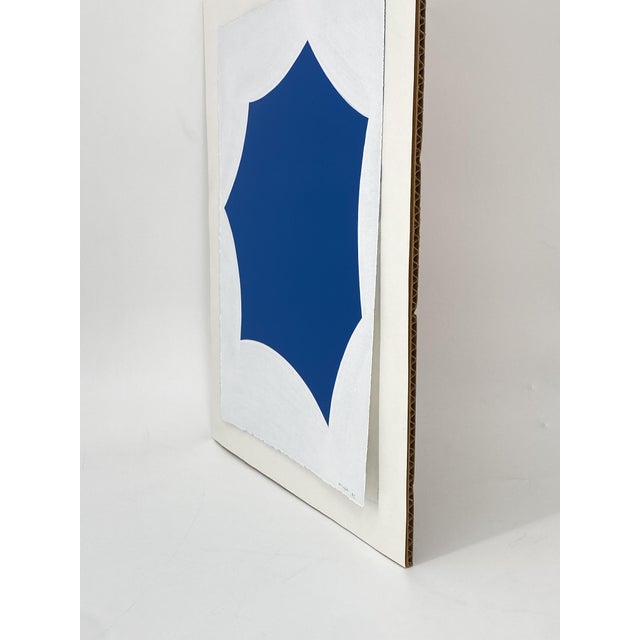 Mitsuo Miura, Untitled, Acrylic Painting on Paper, 1995, Framed For Sale - Image 9 of 14