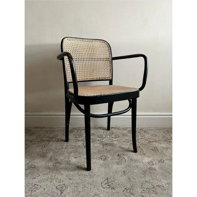 Mid-Century No. 811 Chairs by Josef Hoffman for Thonet, 1950s For Sale - Image 11 of 11