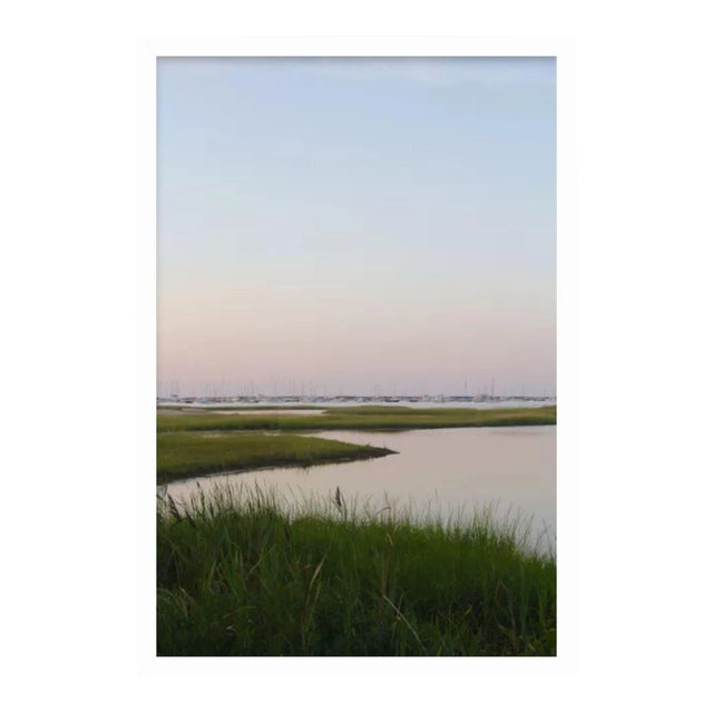 "Coastal Living" Contemporary Coastal Seascape Photograph by Lauren Marttila, Framed For Sale