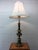 Solid Brass Bulbous Table Lamp With Shade From Westwood For Sale - Image 13 of 14