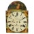 18th Century English Hand-Painted Clock Face W/ Pastoral Scene For Sale - Image 4 of 4