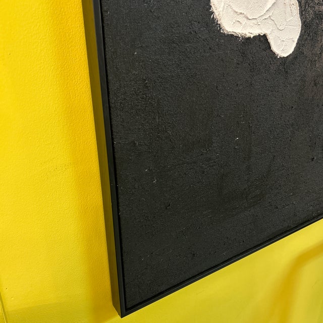 1970s Diptych Black and White Wall Mount Collage Work of Art For Sale - Image 11 of 12