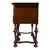 Wood Queen Anne Banded Mahogany Trumpet Leg Server C1930 For Sale - Image 7 of 9