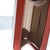 Brown Terracotta & White Monogram Embossed Lambskin Petite Malle For Sale - Image 8 of 8