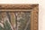 Dark Green Early 20th Century Swedish Shoreline Painting, Beautiful Frame For Sale - Image 8 of 13