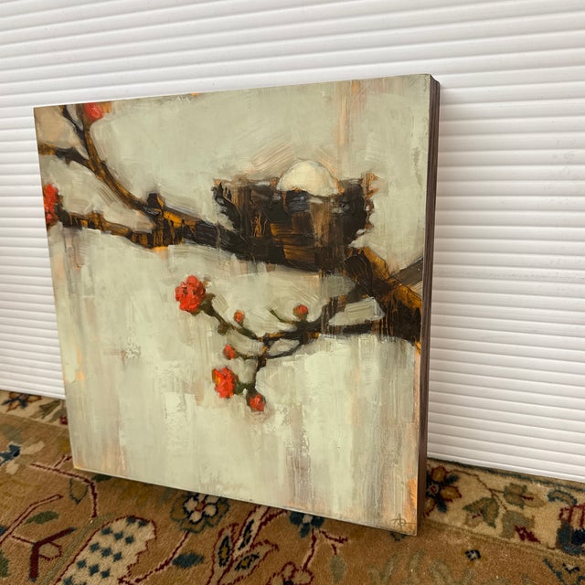 Design Plus Gallery presents the Original Painting Nobody But You by Angie Renfro. The artwork has a blossoming tree...